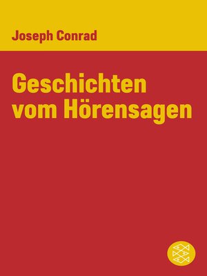 cover image of Geschichten vom Hörensagen